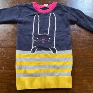 Baby GAP bunny sweater dress